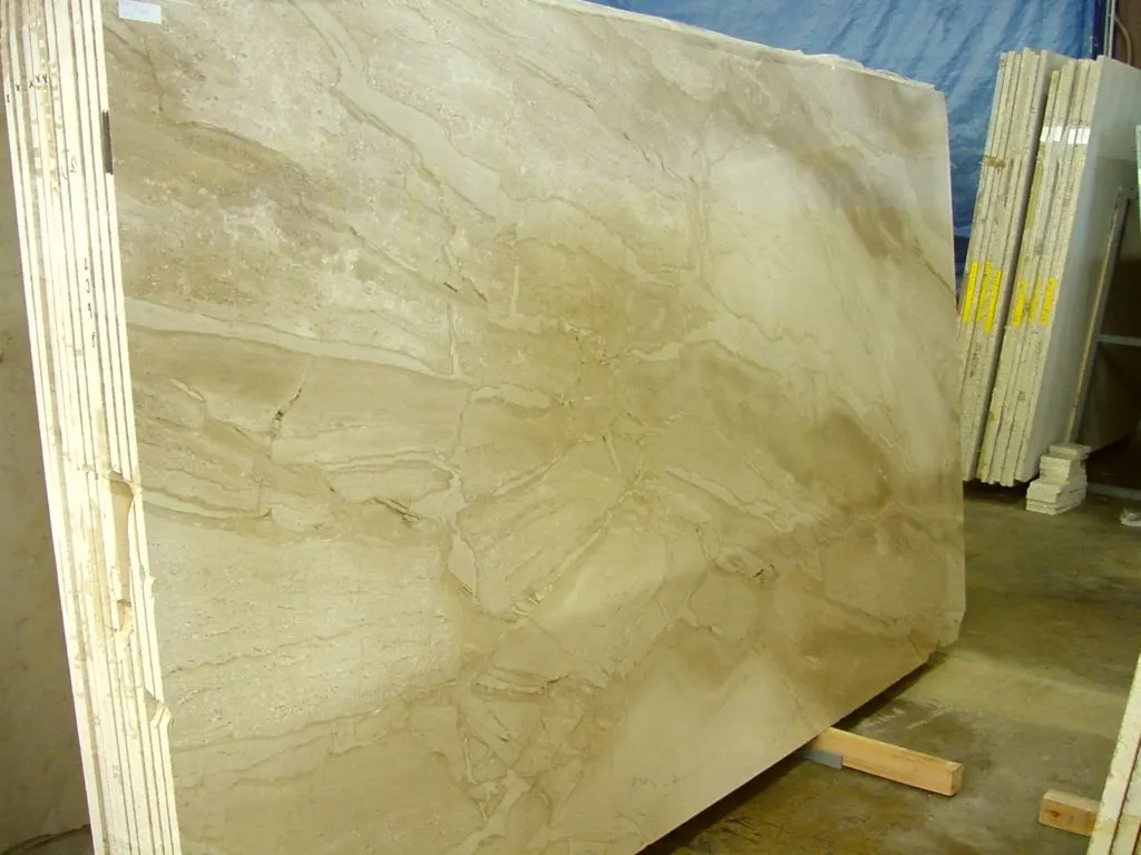 Daino Reale marbre, surface de dalle – Marmi di Carrara – beige, doré (8)