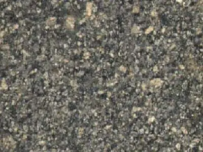 Desert Black Granit, polierte Probe – Marmi di Carrara – grün, grau (1)