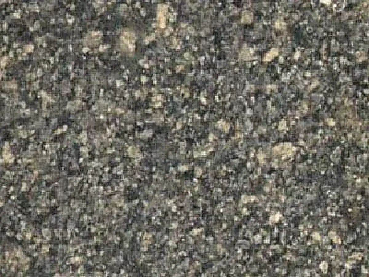 Desert Black Granit, polierte Probe – Marmi di Carrara – grün, grau (1)