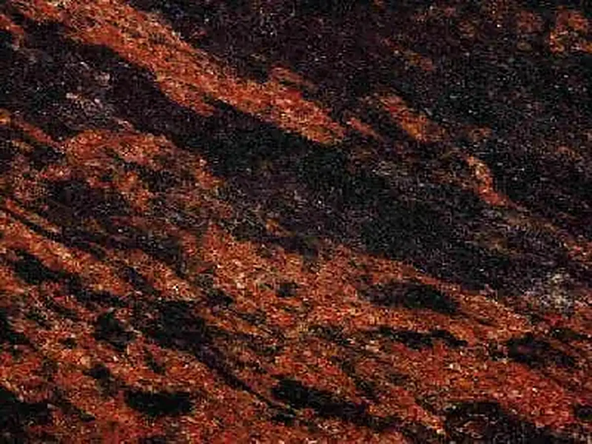 Dragon granite polished sample – Marmi di Carrara – black, brown (1)