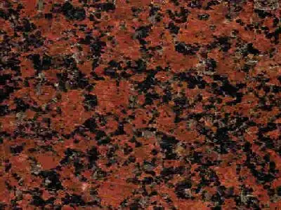 Eagle Red granite polished sample – Marmi di Carrara – brown, black (1)