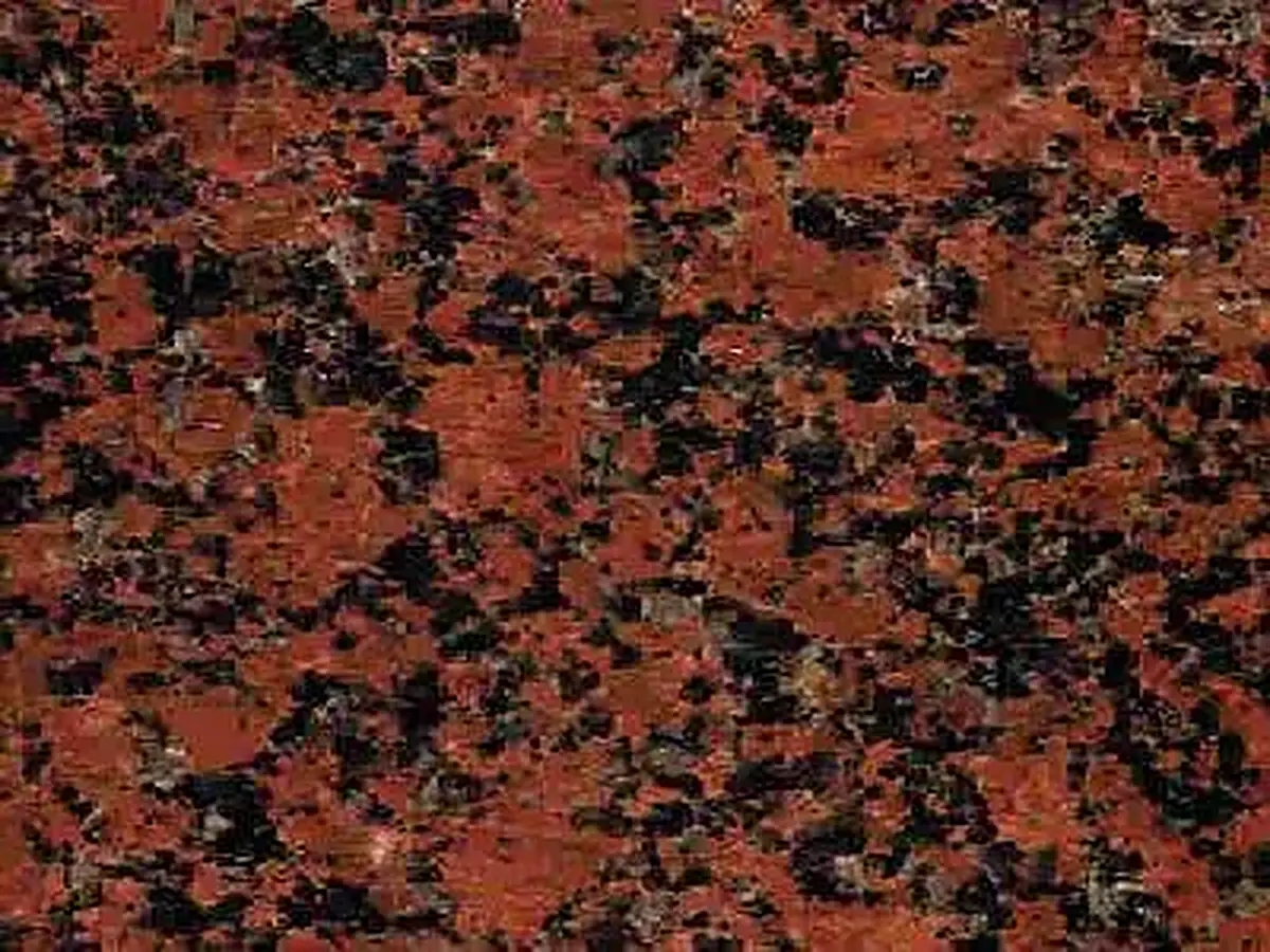 Eagle Red granite polished sample – Marmi di Carrara – brown, black (1)