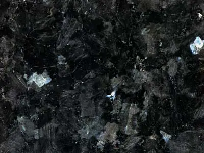 Emerald Pearl granit, échantillon poli – Marmi di Carrara – noir, anthracite (3)