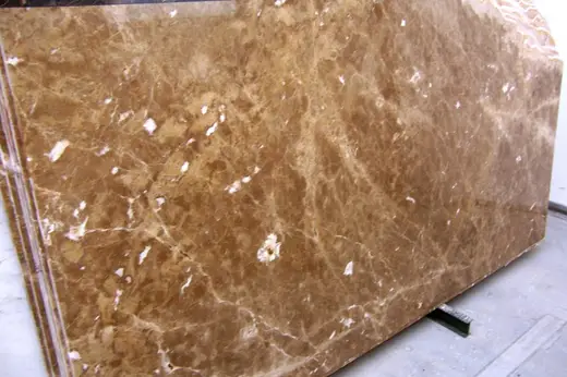 Emperador Light marble slab surface – Marmi di Carrara – beige, gold (1)