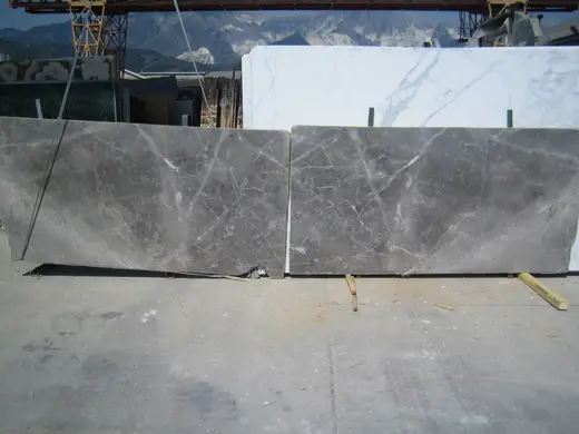 Fior Di Bosco marble slab surface – Marmi di Carrara – grey, light grey (1)