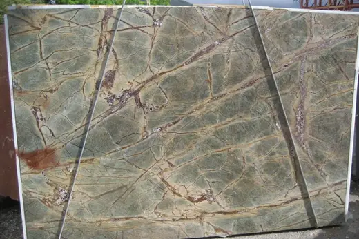 Forrest Green marble slab surface – Marmi di Carrara – grey, green (2)