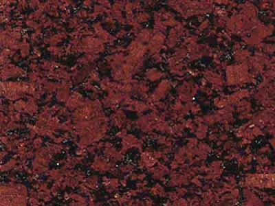 Fortune Red granite polished sample – Marmi di Carrara – brown, black (1)