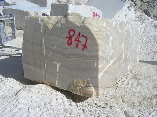 Quarry block in natural stone – Marmi di Carrara