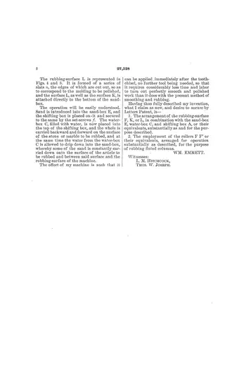 Surface detail: Improvement in Machines for Polishing Marble, &c. - DPLA - 4226bb8766916d67cf914d2538fe250
