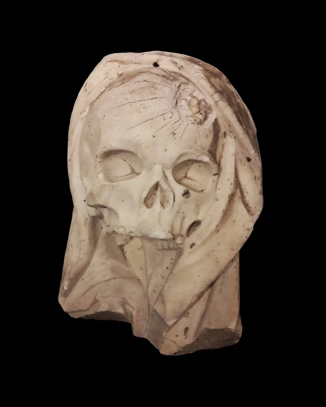 Surface detail: Gisleni Marble skull