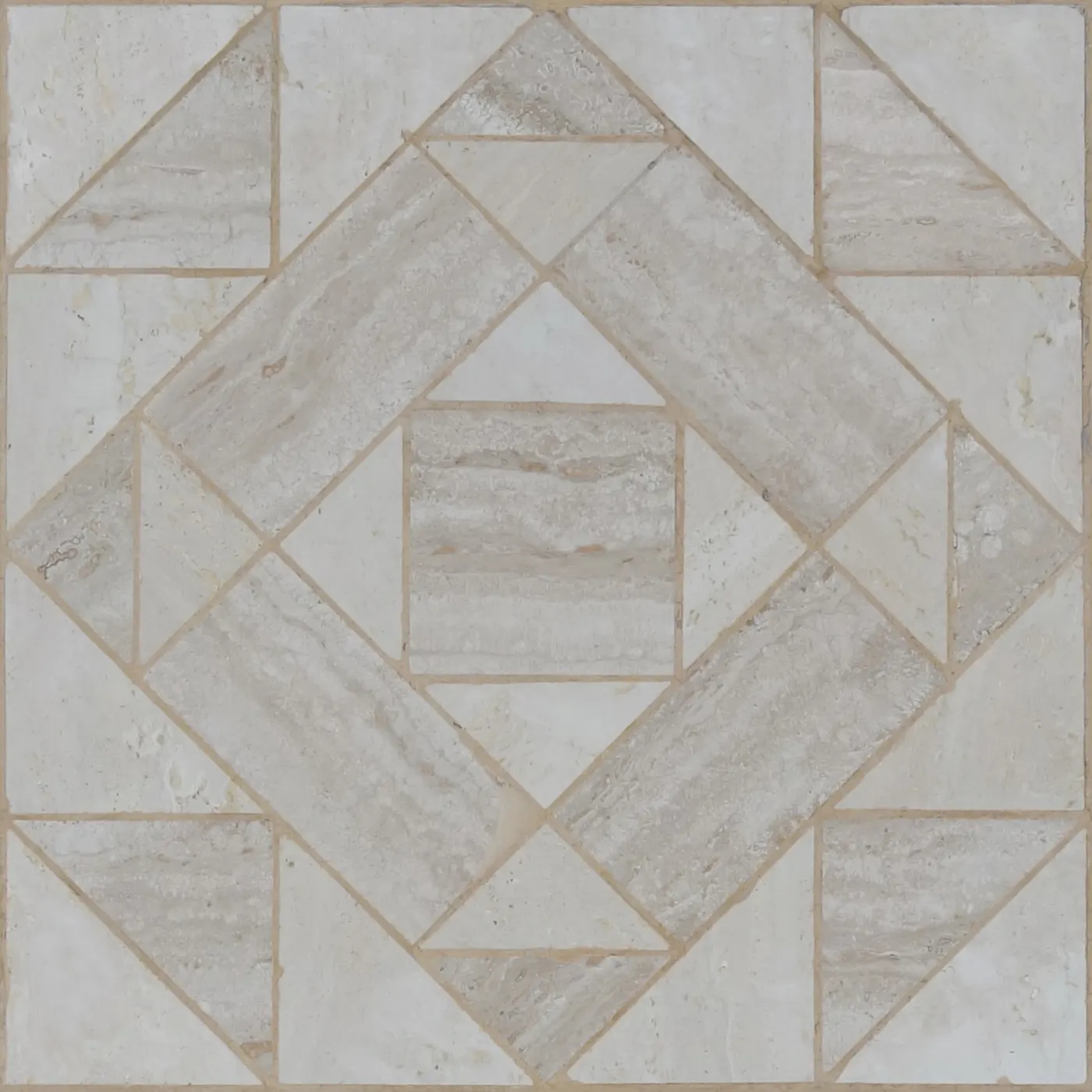 Fußboden: Beige cream marble diagonal diamond pattern seamless tiled floor paving texture