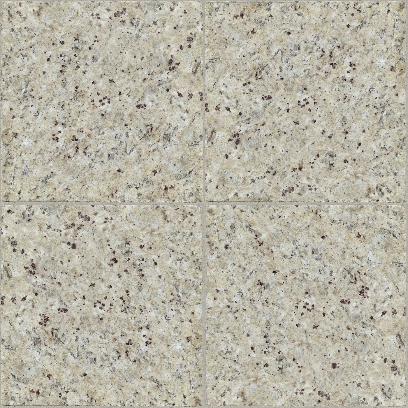 Flooring: Cream ivory speckled flecked clean marble seamless square tiled floor paving texture