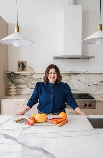 Kitchen: Mary Mammoliti in her kitchen studio