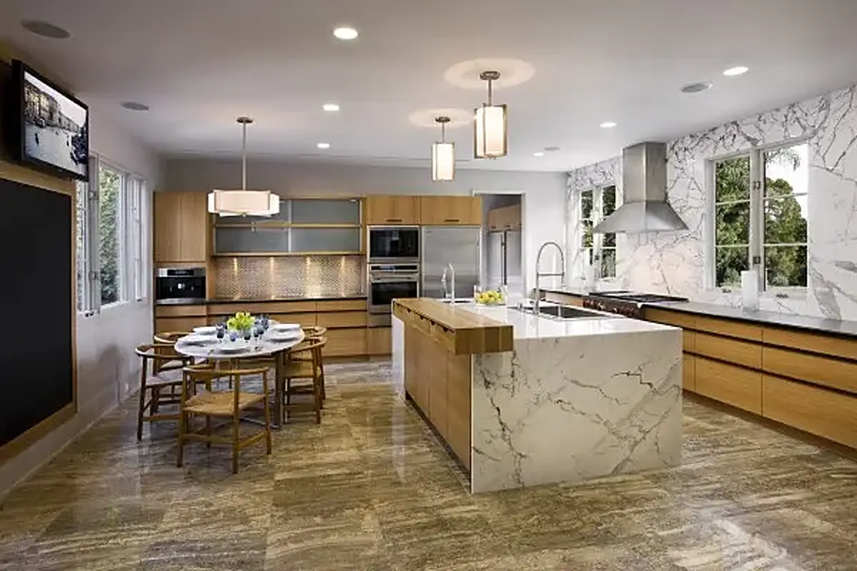 Cocina en piedra natural – Marmi di Carrara
