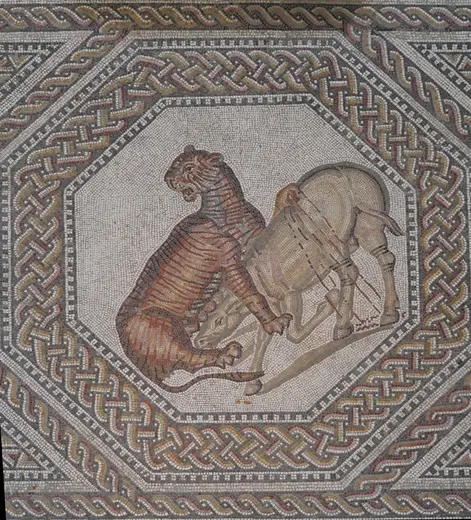 Mosaik: Nennig Roman Villa and Mosaics - 51135289910