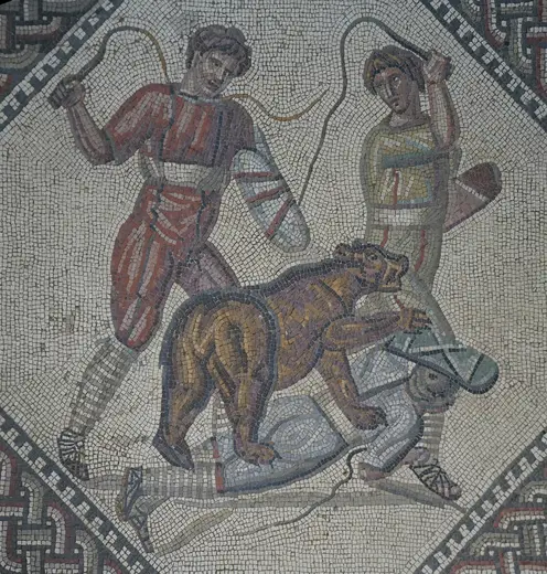 Mosaic: Nennig Roman Villa and Mosaics - 51135289990