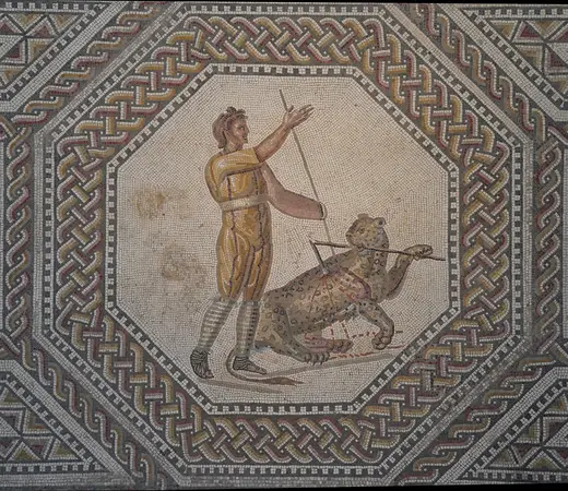 Mosaic: Nennig Roman Villa and Mosaics - 51134951589
