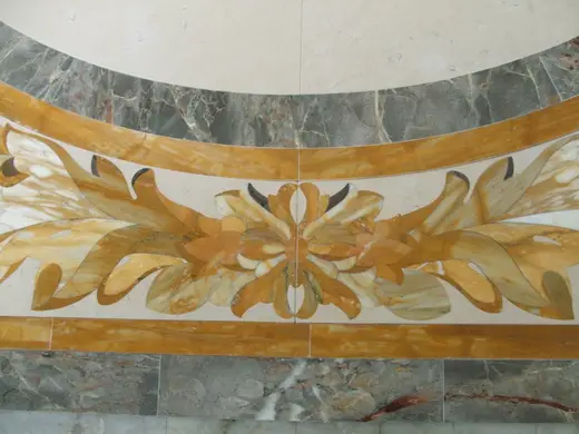 Mosaic in natural stone – Marmi di Carrara
