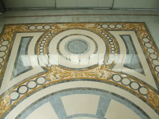 Mosaic in natural stone – Marmi di Carrara