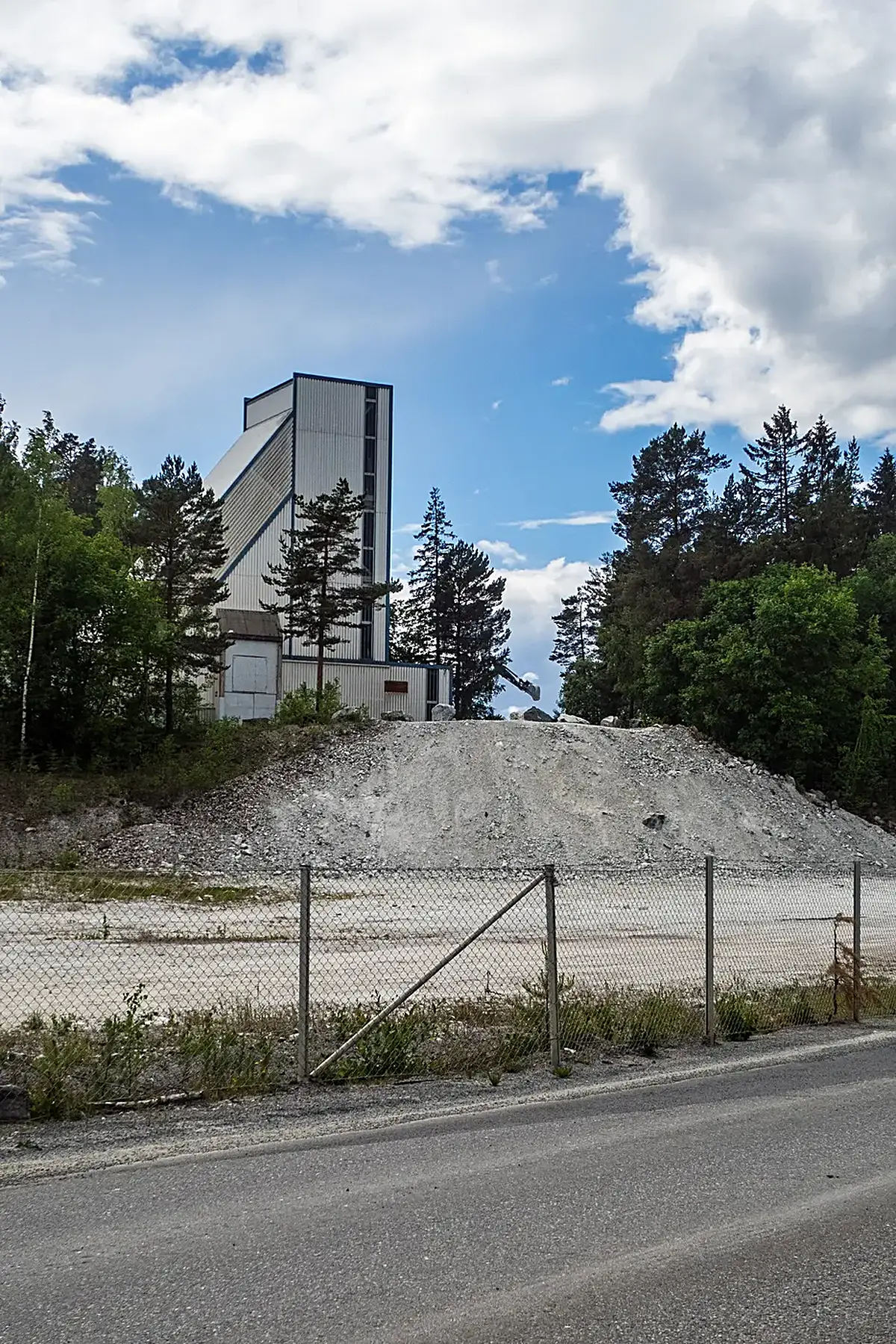 Vista de cantera: Förby limestone quarry
