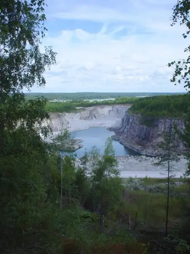 Quarry view: Limestone quarry (1)