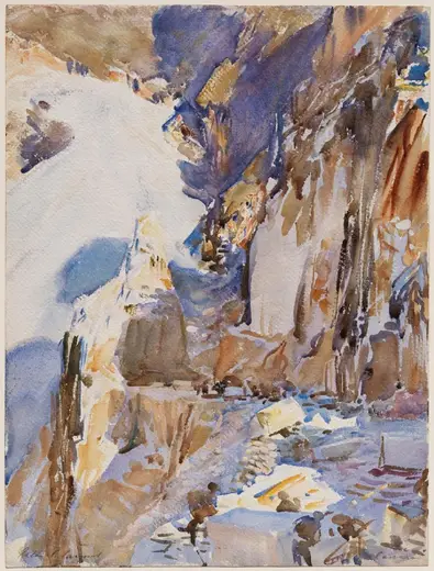 Quarry view: Sargent - Carrara A Quarry, 1911, 21.141