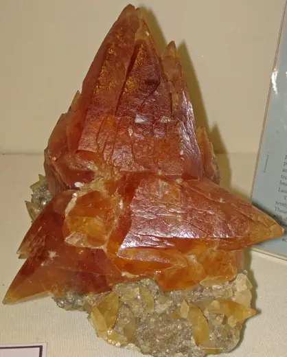 Quarry view: Calcite crystals (Pugh Quarry, near Custar, Ohio, USA) 10