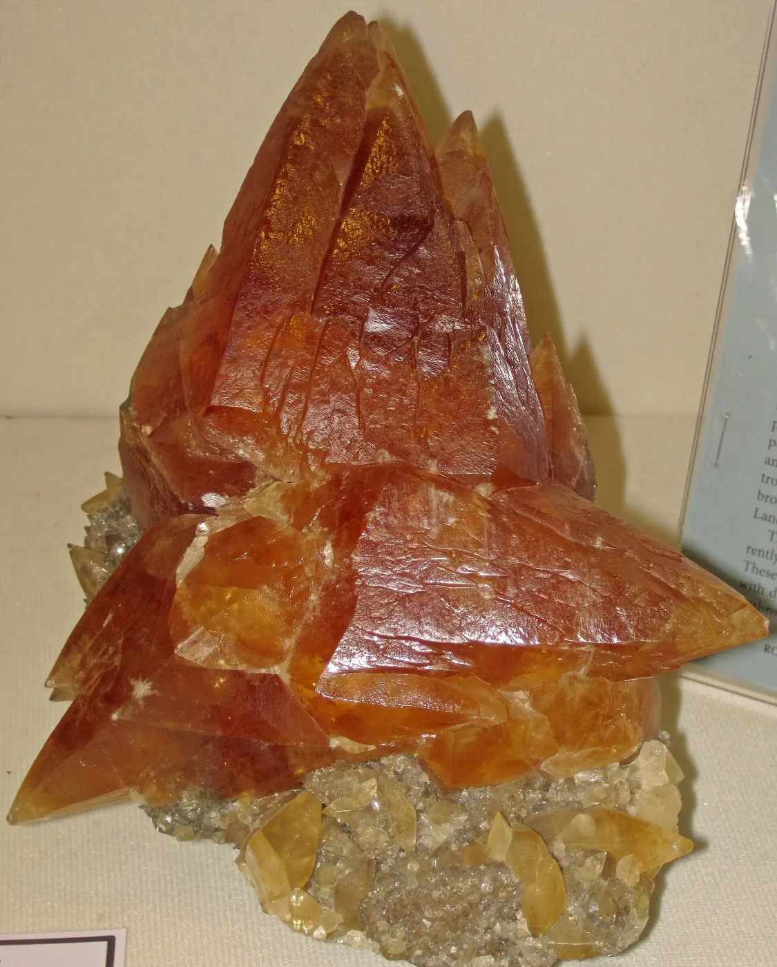 Quarry view: Calcite crystals (Pugh Quarry, near Custar, Ohio, USA) 10