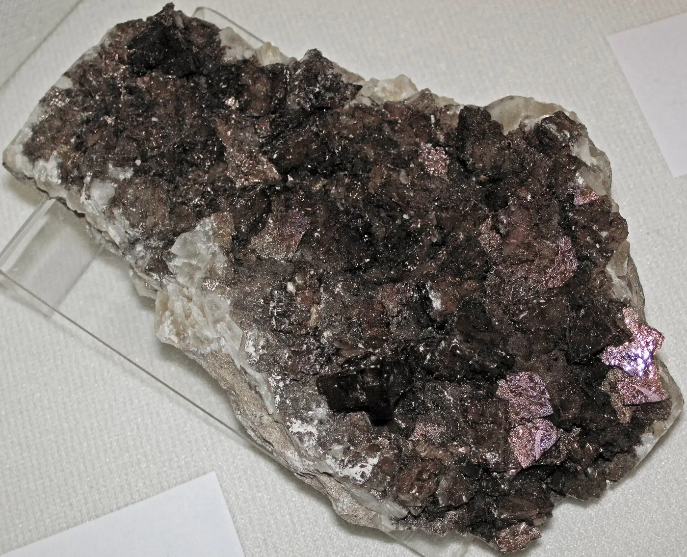 Quarry view: Calcite (Irving Materials Incorporated Quarry, Anderson, Indiana, USA) 1