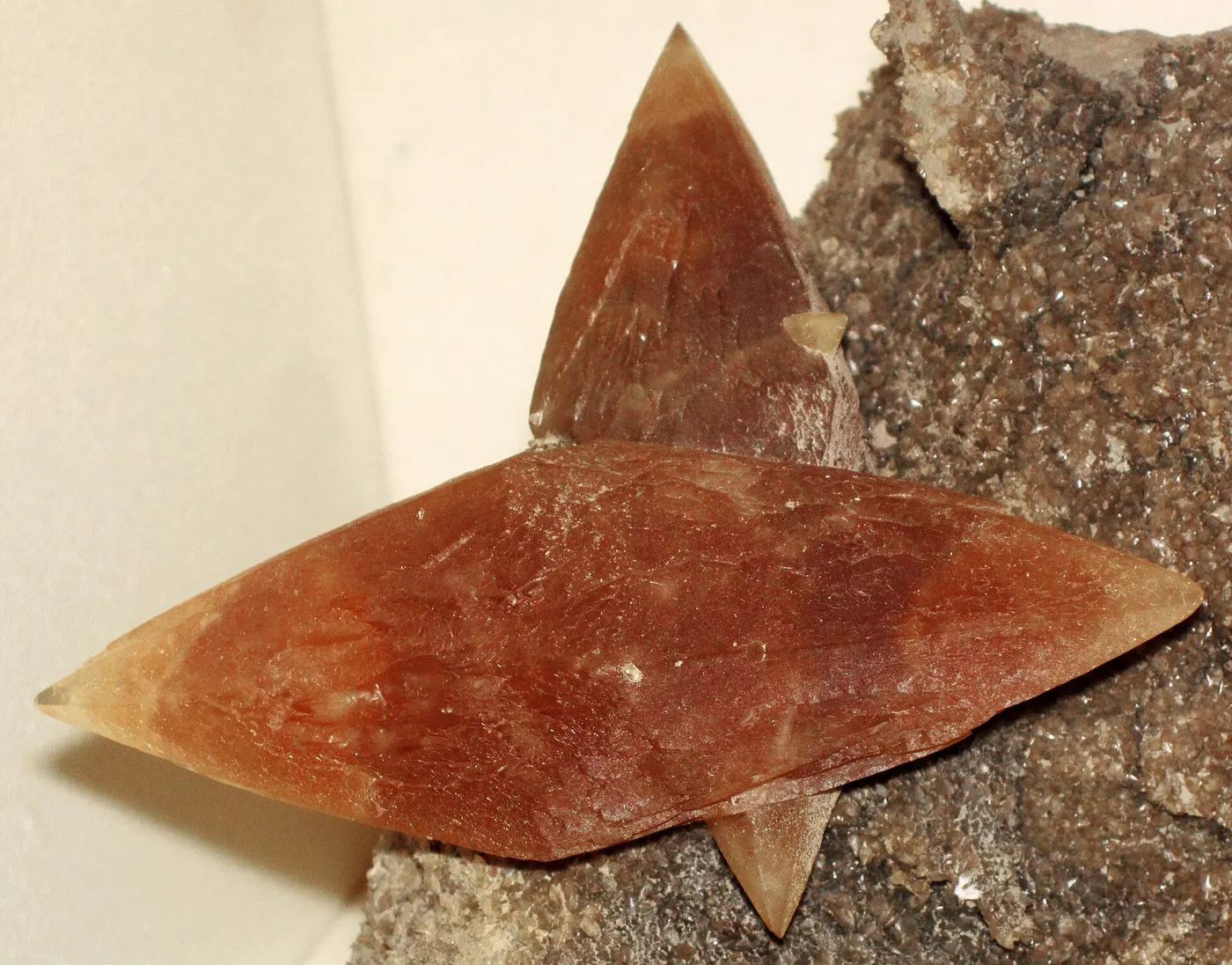 Quarry view: Calcite crystals (Pugh Quarry, near Custar, Ohio, USA) 2