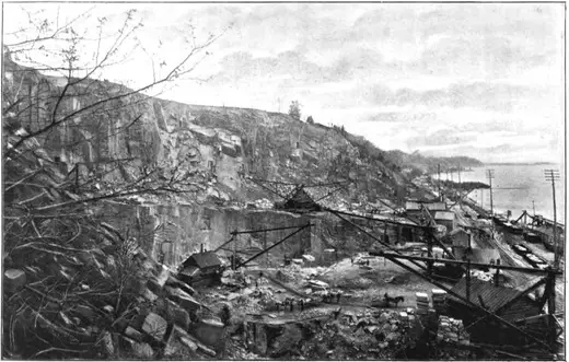 Quarry view: McClanahan Granite Quarry PlateX MD Geological Survey Volume 2