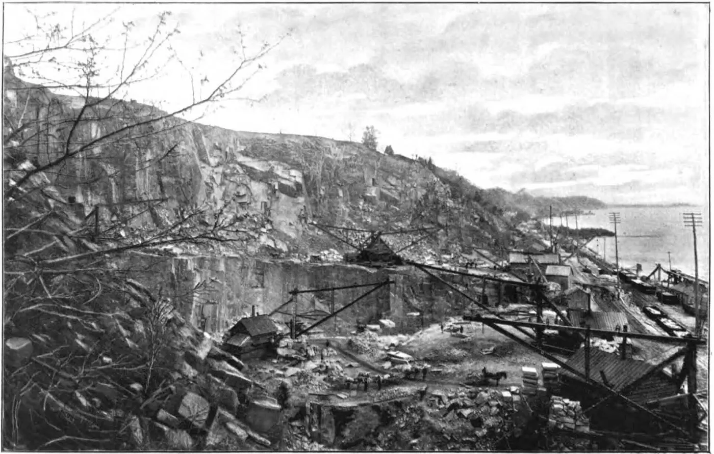 Steinbruchansicht: McClanahan Granite Quarry PlateX MD Geological Survey Volume 2