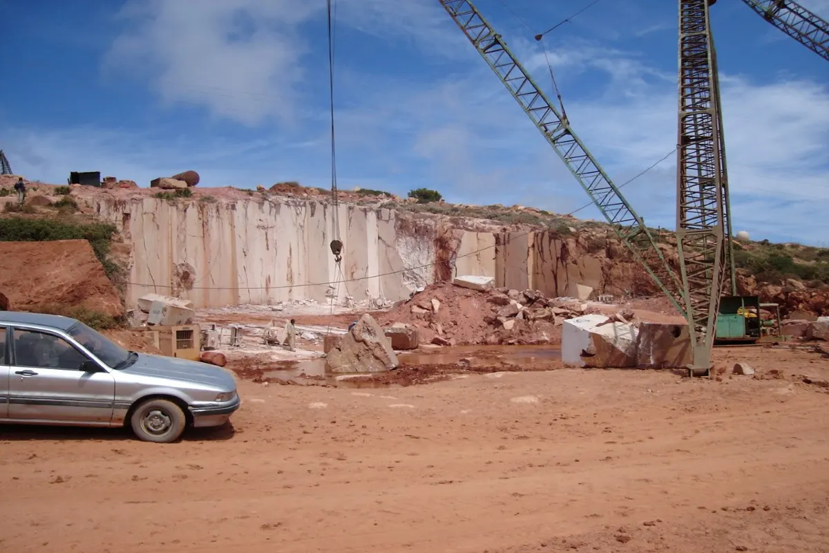 Quarry view in natural stone – Marmi di Carrara