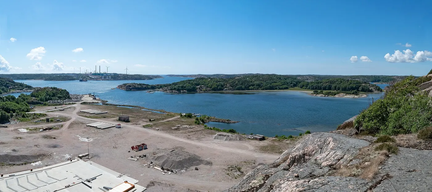 Quarry view: Part of Rixö old granite quarry by Brofjorden 2