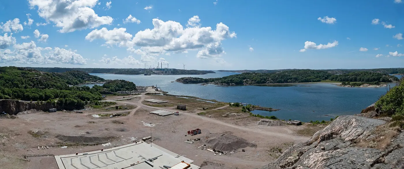 Quarry view: Part of Rixö old granite quarry by Brofjorden 1