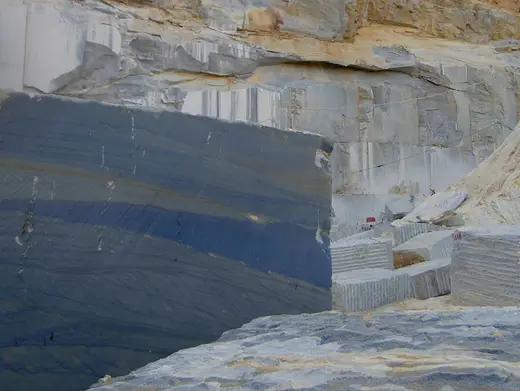 Quarry view in natural stone – Marmi di Carrara