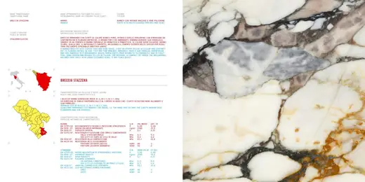 Slab surface in natural stone – Marmi di Carrara