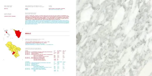 Slab surface in natural stone – Marmi di Carrara