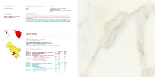 Slab surface in natural stone – Marmi di Carrara