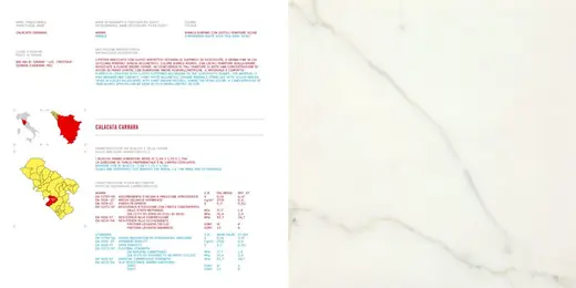 Slab surface in natural stone – Marmi di Carrara