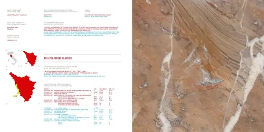 Slab surface in natural stone – Marmi di Carrara