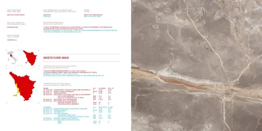 Slab surface in natural stone – Marmi di Carrara