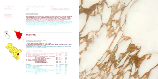 Slab surface in natural stone – Marmi di Carrara