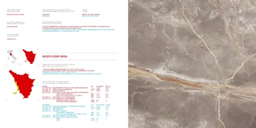 Slab surface in natural stone – Marmi di Carrara