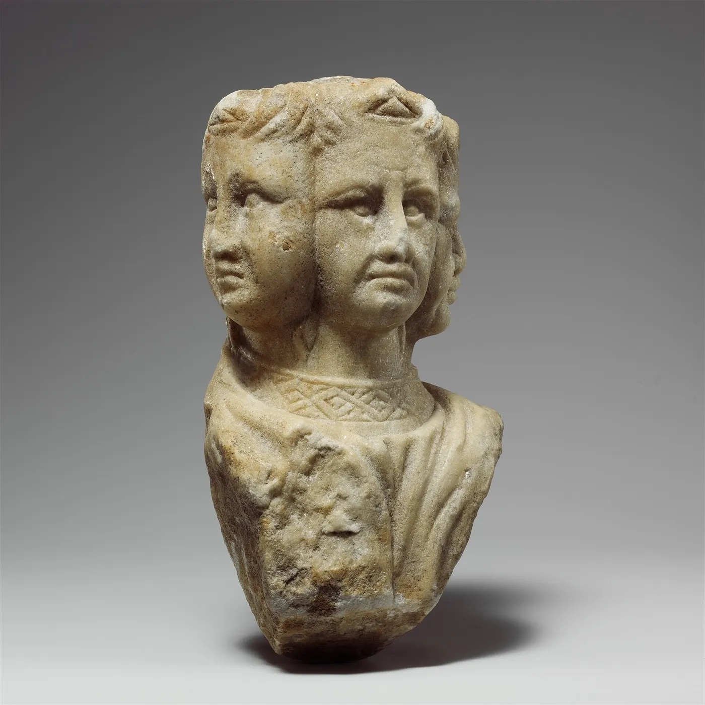 Superficie de losa: Vultus trifrons or an Allegory of Prudence MET DP134440