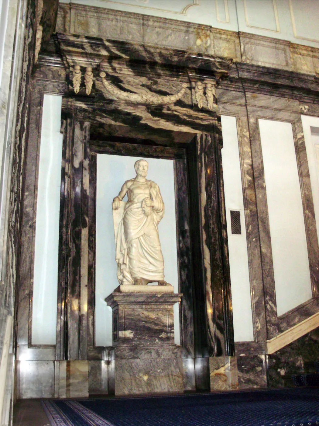 Staircase: Interior of Main Staircase (Marble Palace)