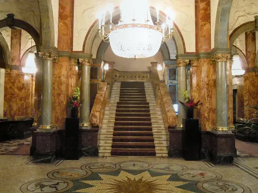 Staircase: Marble Staircase Hotel Russell