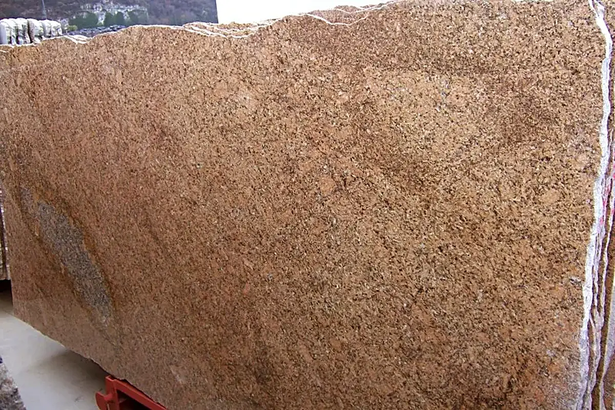 Giallo Veneziano marmo, superficie di lastra – Marmi di Carrara – marrone, oro (5)