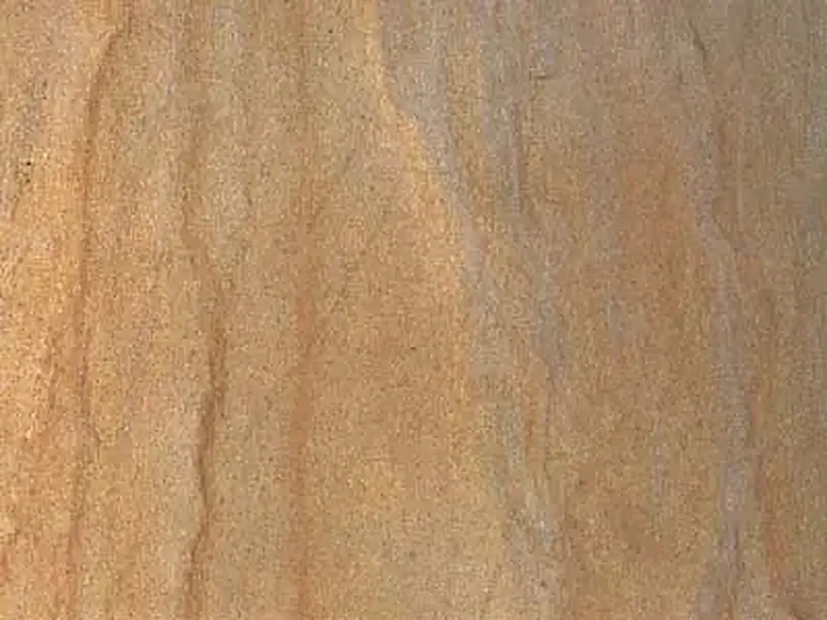 Golden Sandstone grès, échantillon poli – Marmi di Carrara – doré, gris (1)