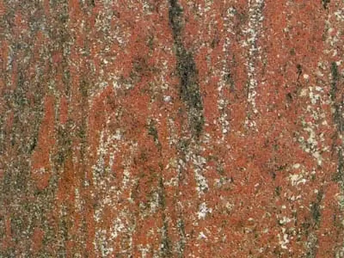 Gran Violet granit, échantillon poli – Marmi di Carrara – rouge rouille, doré (1)